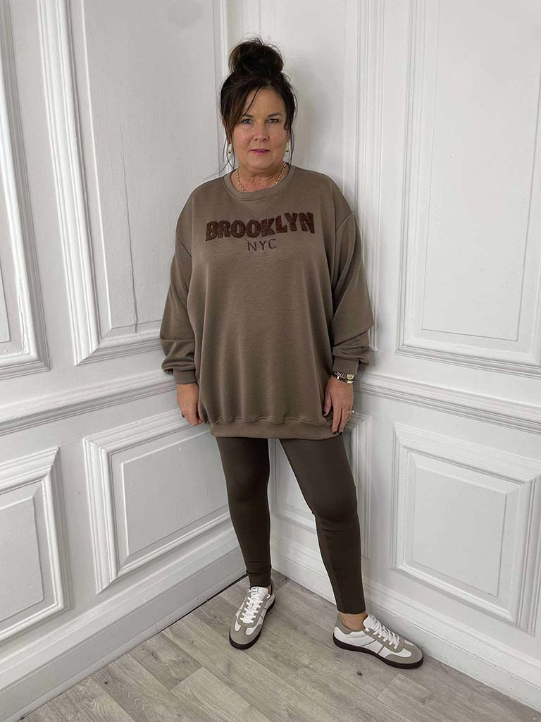 Brooklyn Sweatshirt - Mocha