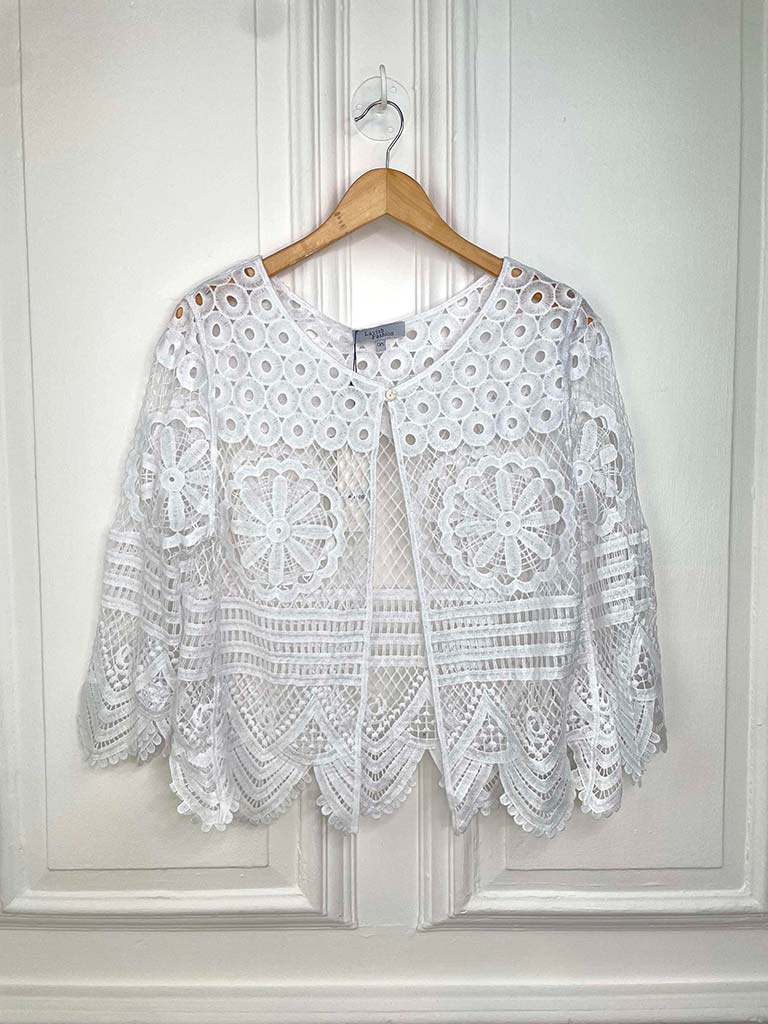 Crochet Jacket - White