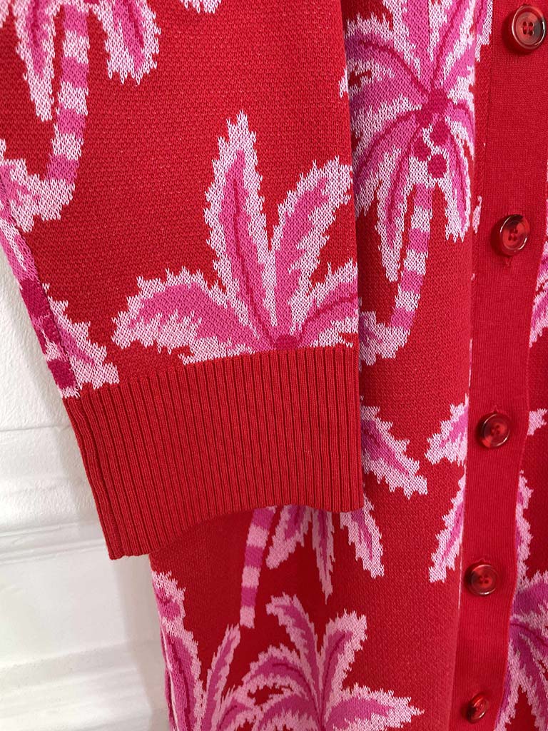 Haven Miami Cardigan - Chilli & Pink