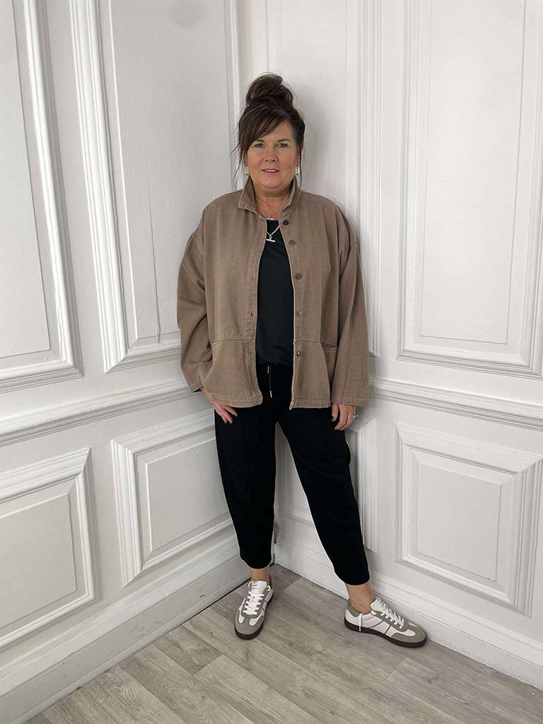 Canvas Jacket - Mocha