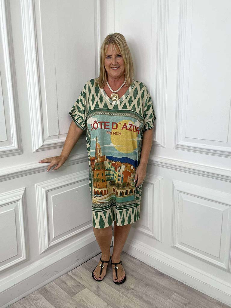 Côte d’Azur T-Shirt Dress