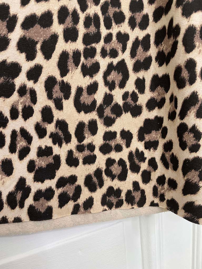 Leopard Wide Leg Joggers