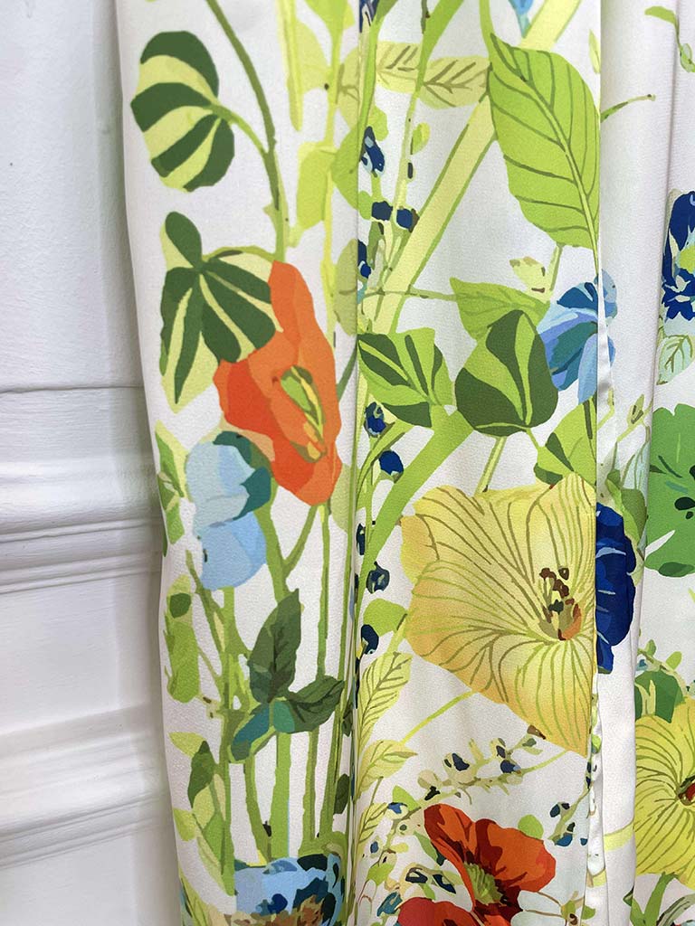 Lime Botanic Tie Back Co-ord