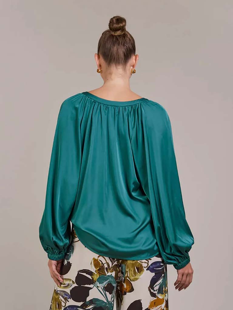 Eb&Ive Ivy Blouse - Teal