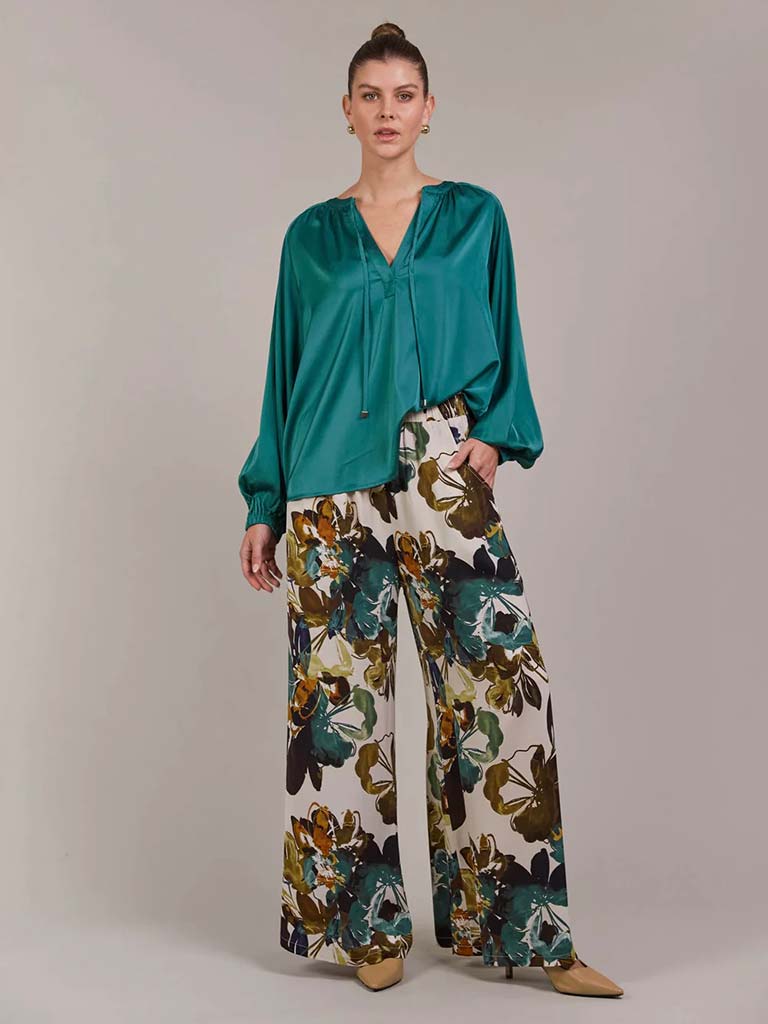 Eb&Ive Ivy Blouse - Teal