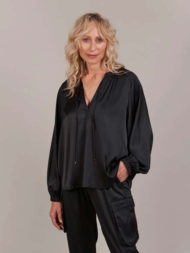 Eb&Ive Ivy Blouse - Black