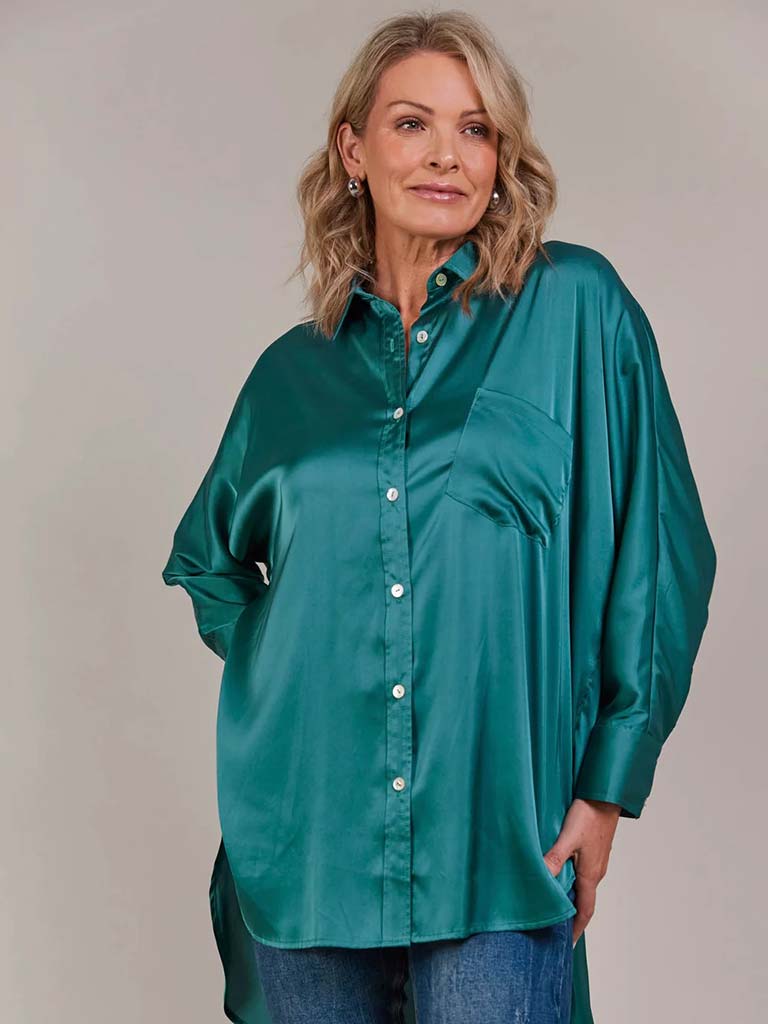 Eb&Ive Ivy Shirt - Teal