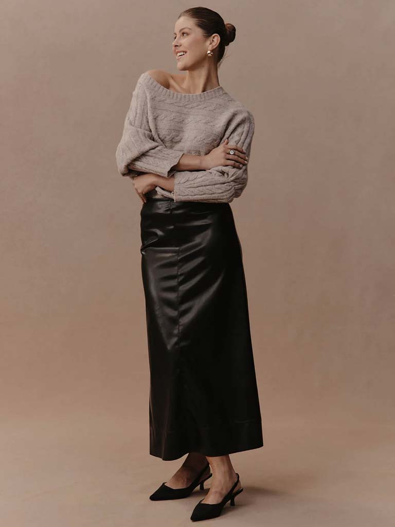 Eb&Ive Allegro Maxi Skirt - Black