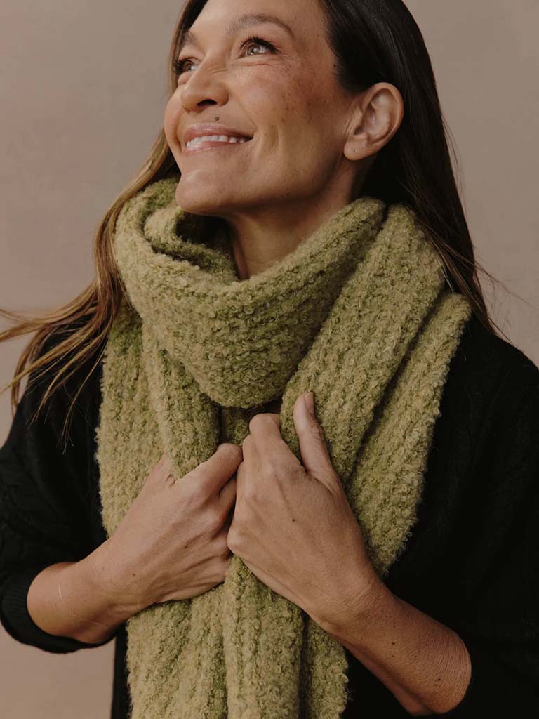 Eb&Ive Naviva Scarf - Chartreuse