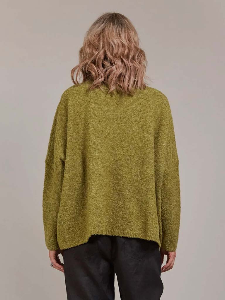 Eb&Ive Folie Relaxed Knit - Chartreuse