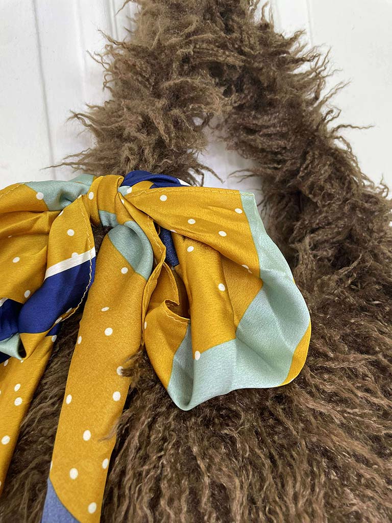 Shaggy Boho Bag - Truffle