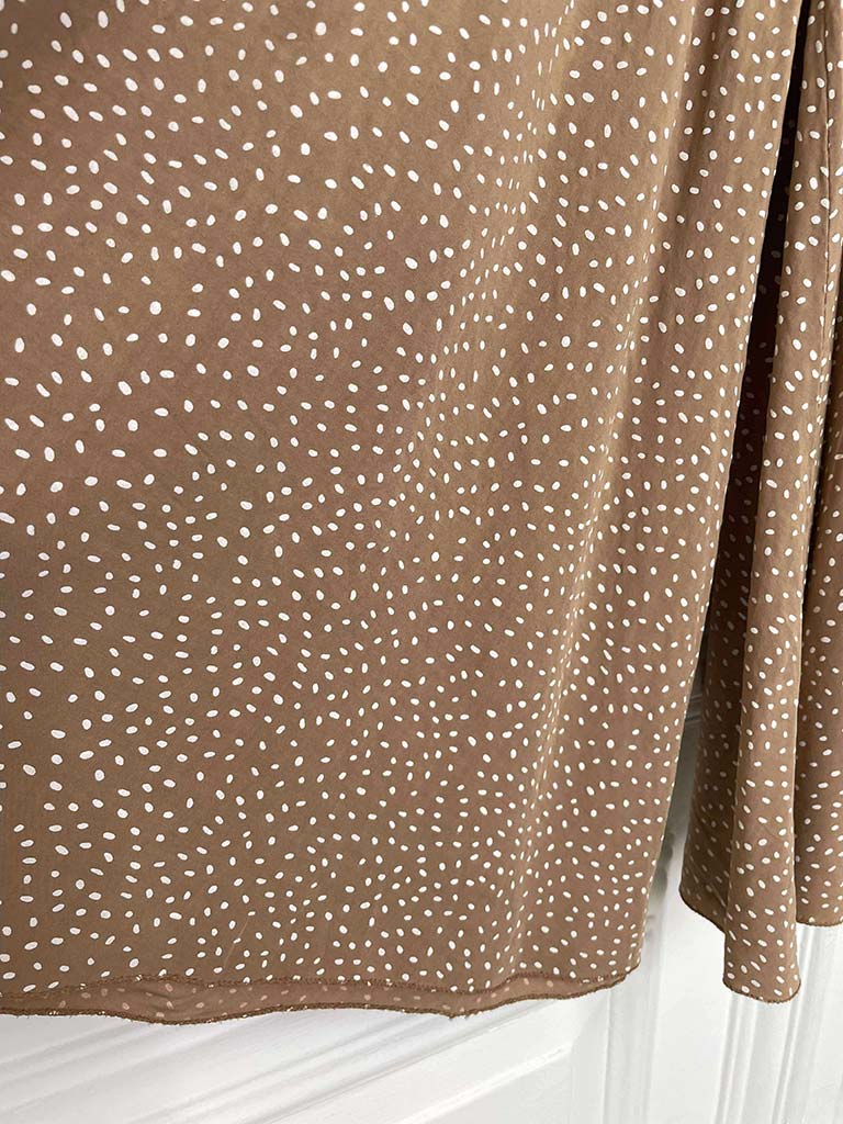 Ditsy Dot Culottes - Caramel