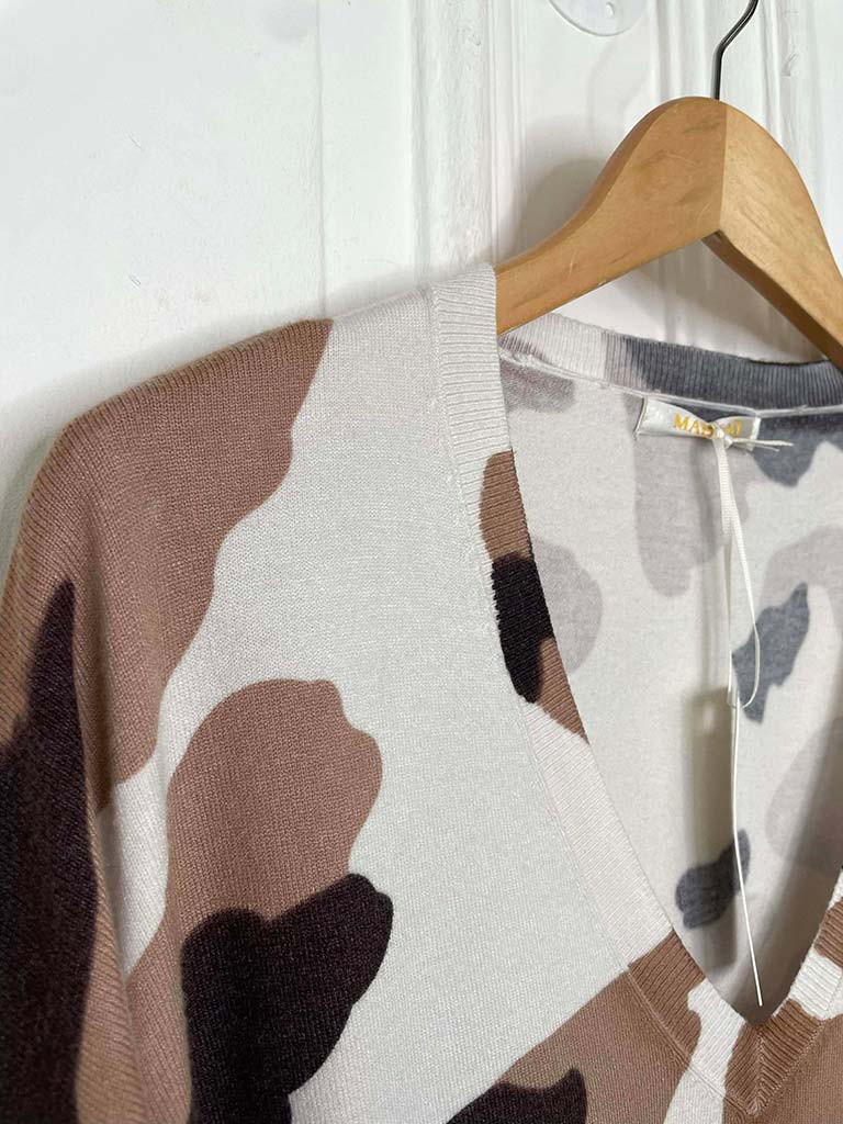 Malissa J Camo Knit - Brown