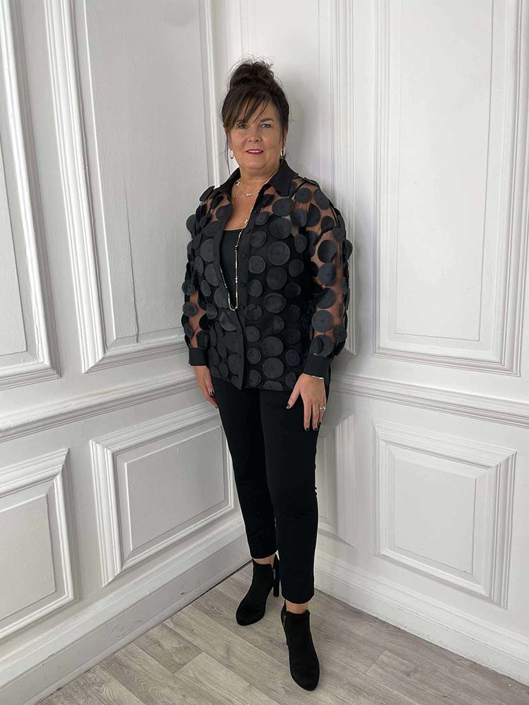 Malissa J Orb Shirt - Black