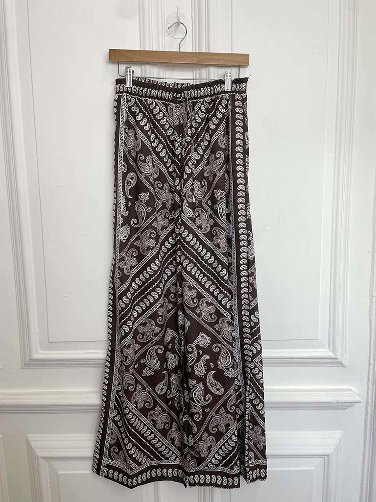 Paisley Palazzos - Espresso