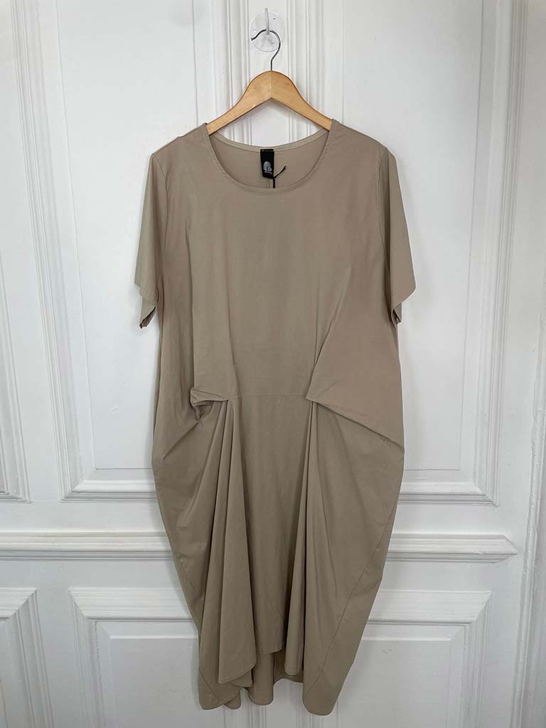 I.D Essential Cocoon Dress - Stone