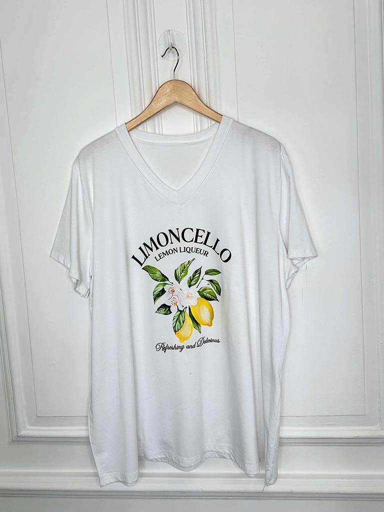 Limoncello Tee - White