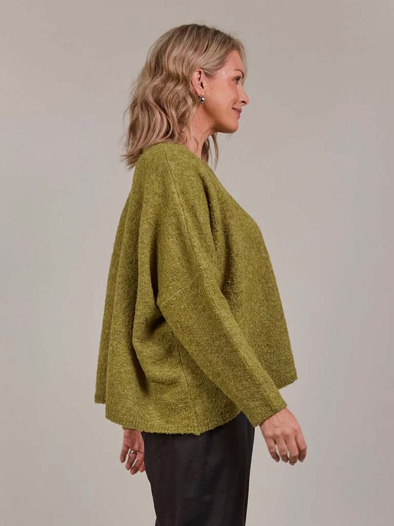 Eb&Ive Folie Relaxed Knit - Chartreuse