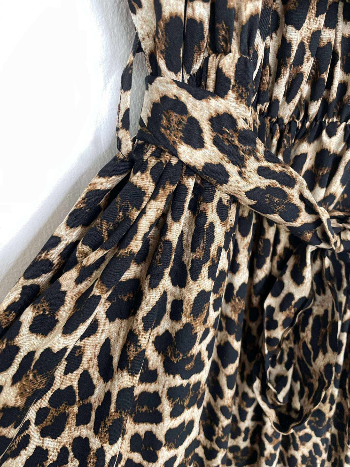 Bardot Maxi Dress - Leopard