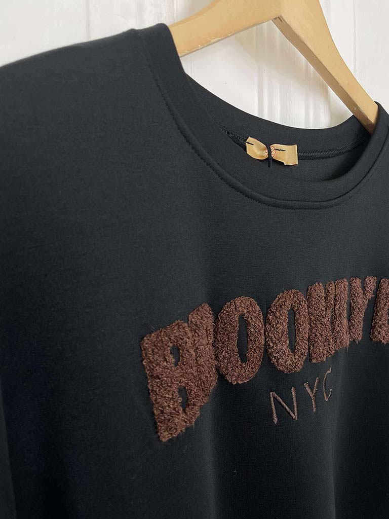 Brooklyn Sweatshirt - Black