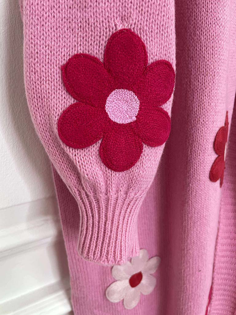 Haven Delphi Cardigan - Chilli & Pink