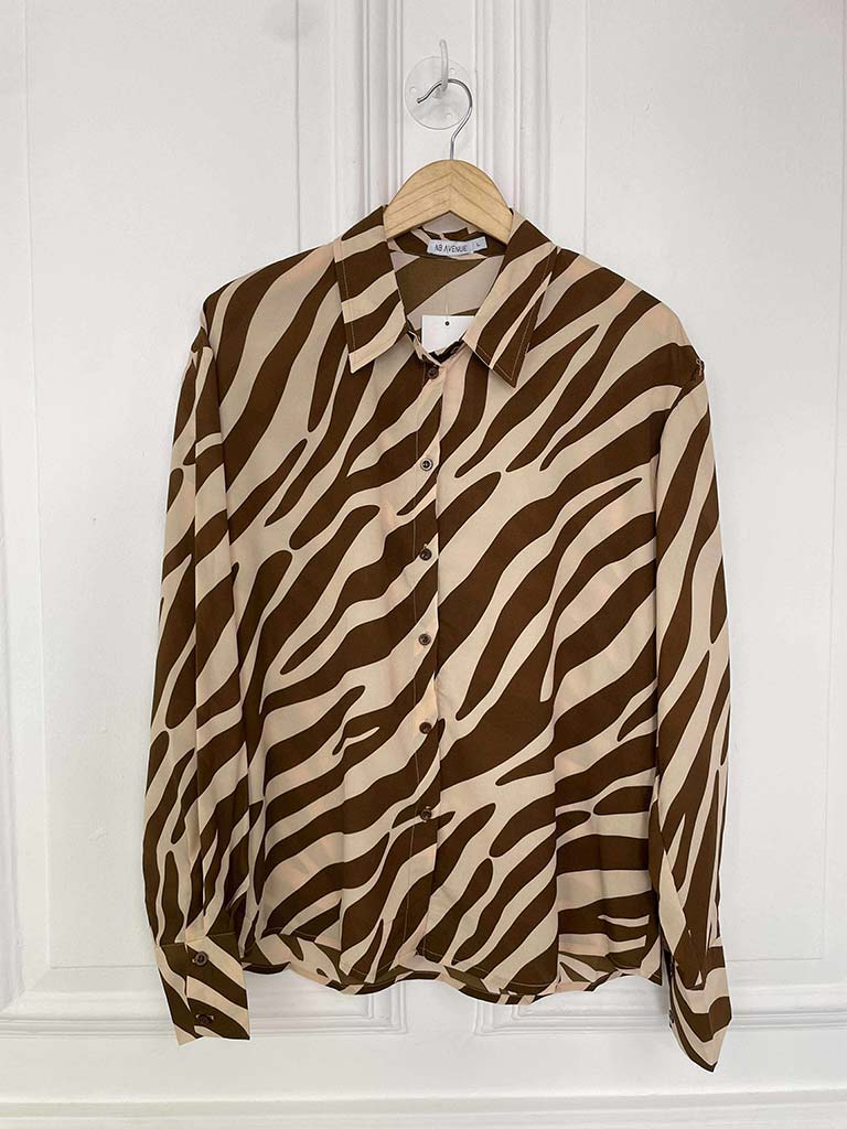 Zebra Print Shirt