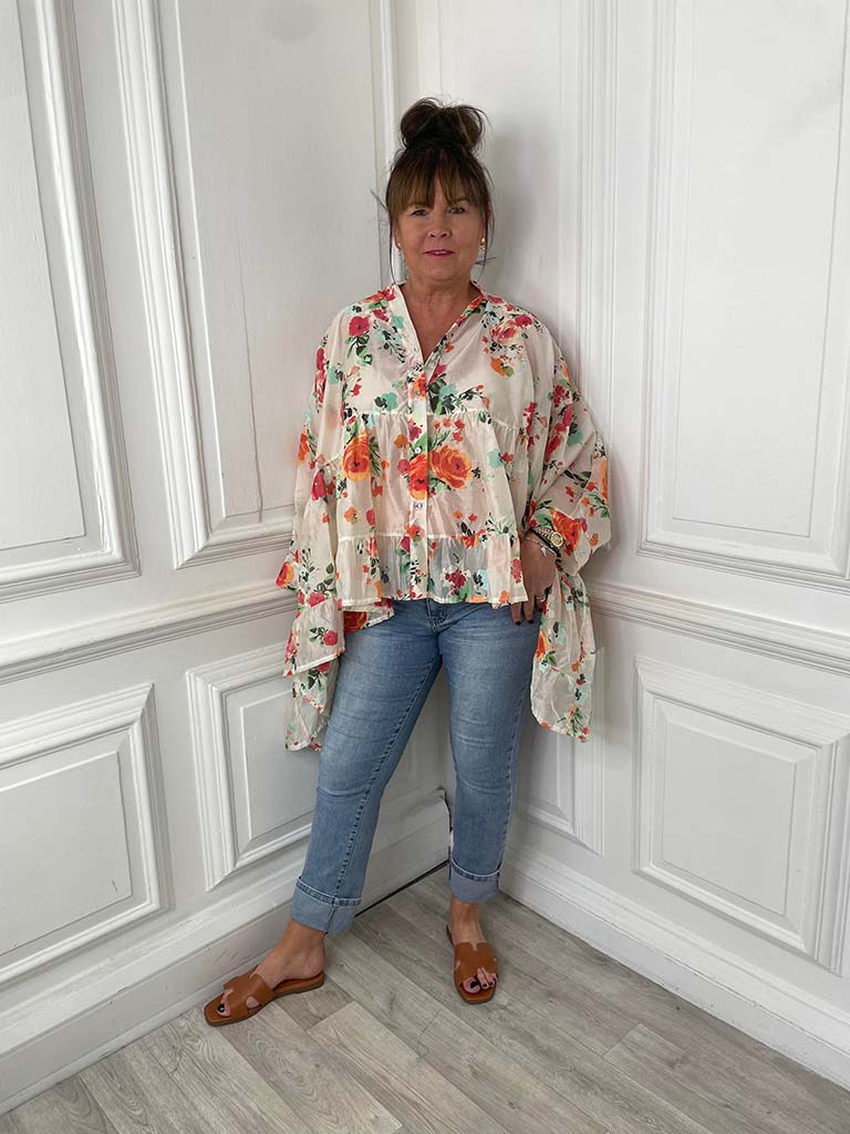 Rose Smock Blouse
