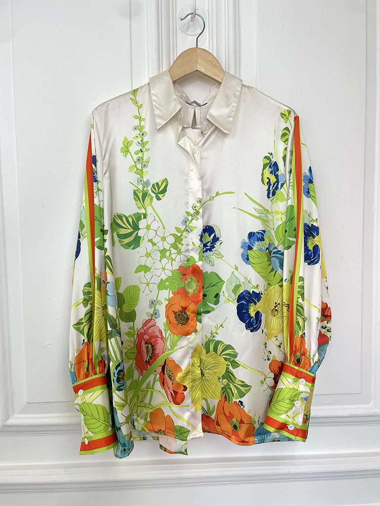 Lime Botanic Tie Back Co-ord