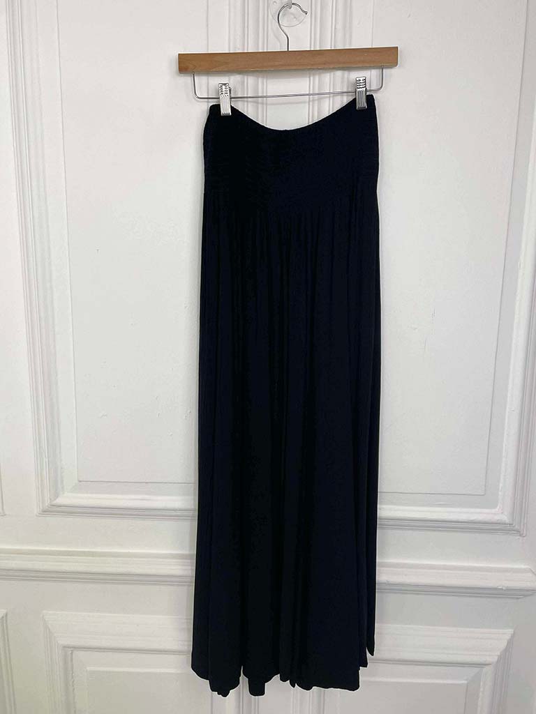 Wide Leg Palazzos - Black