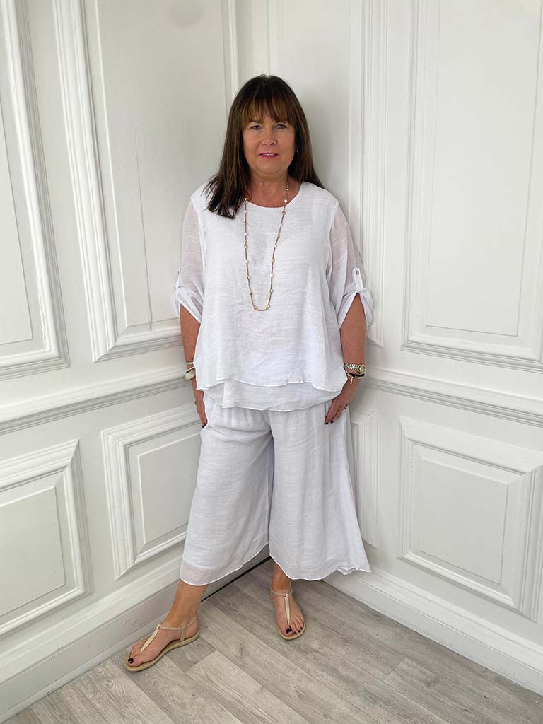 Boho Co-ord - White