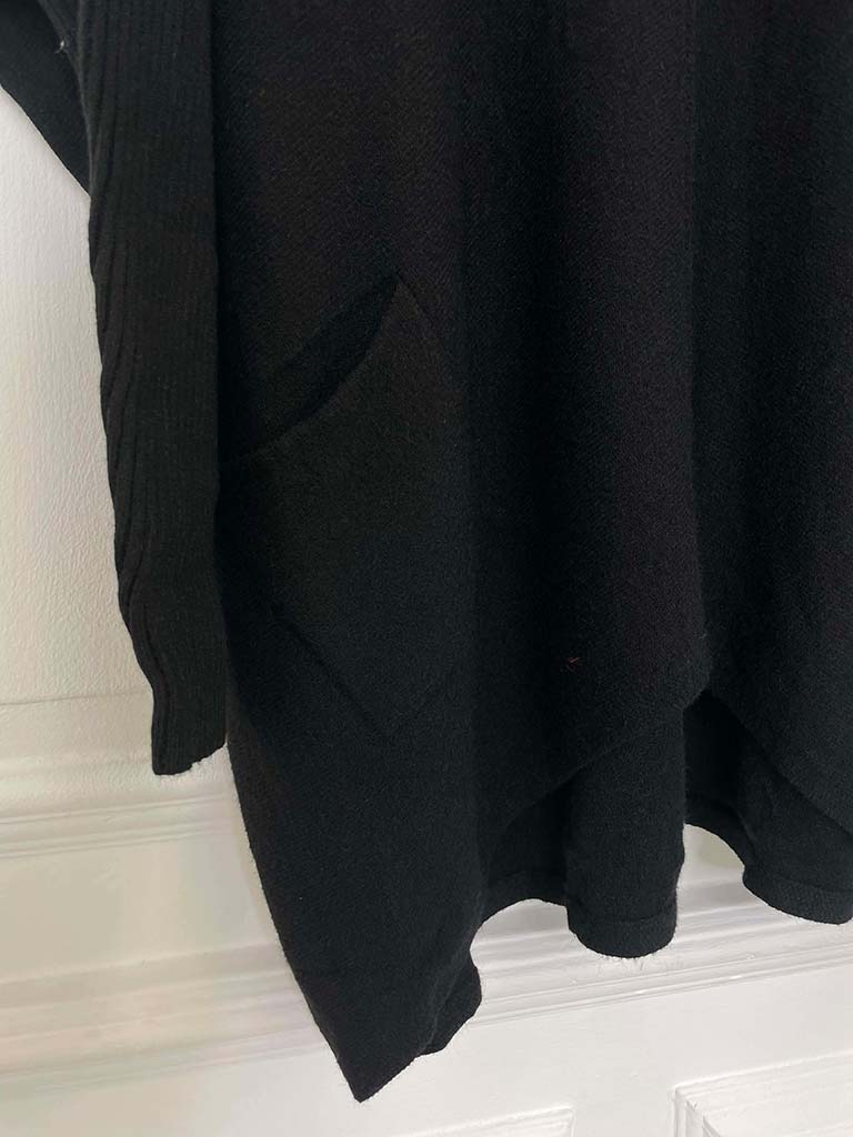 Polo Pocket Knit - Black