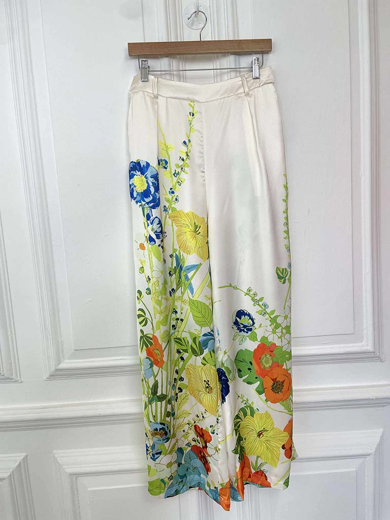 Lime Botanic Tie Back Co-ord