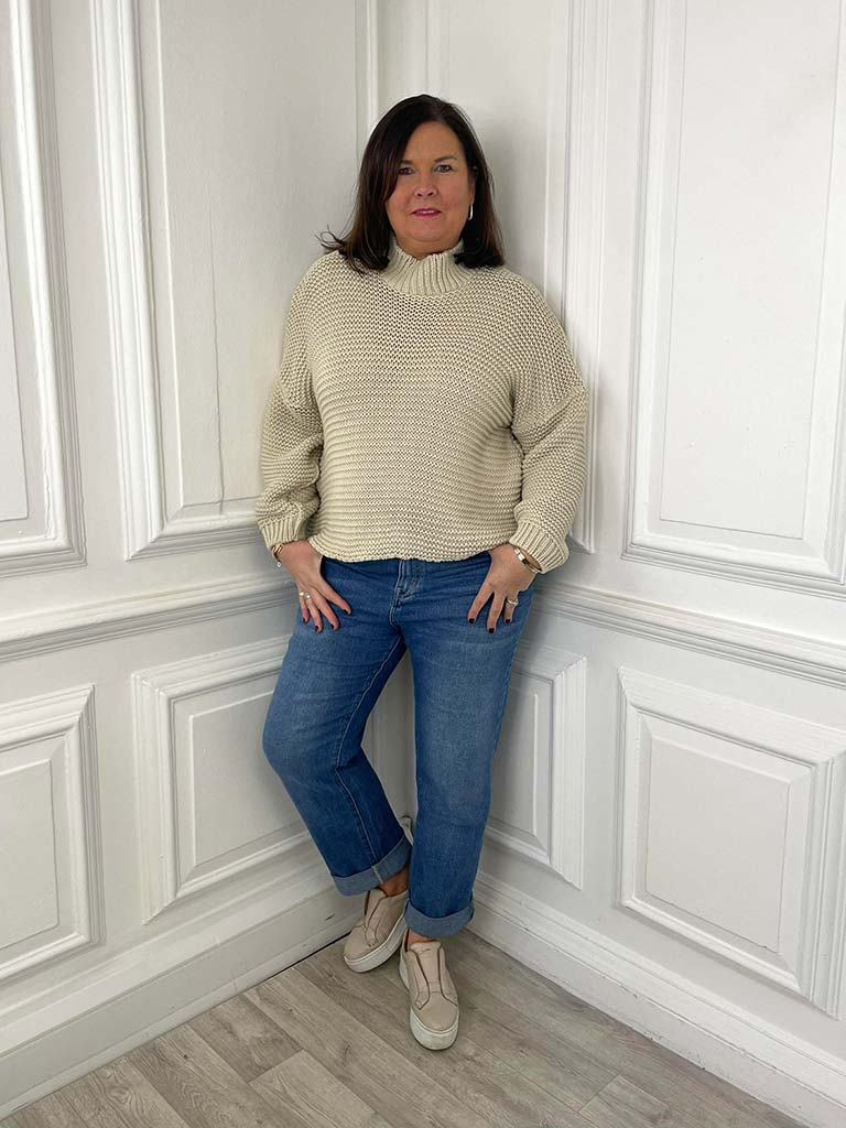 Fisherman Knit - Stone