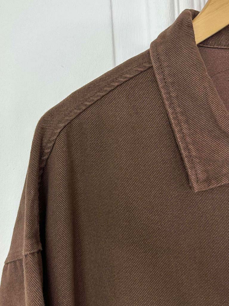 Canvas Jacket - Chocolate