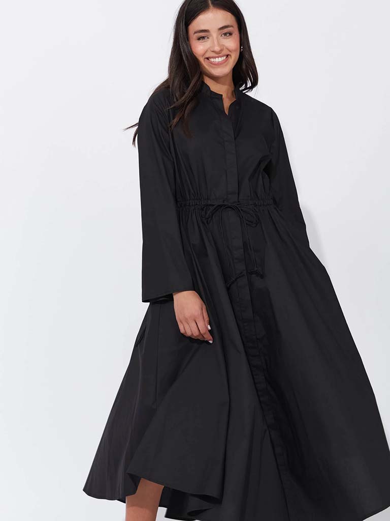 Haven Phoenix Shirt Dress - Kohl