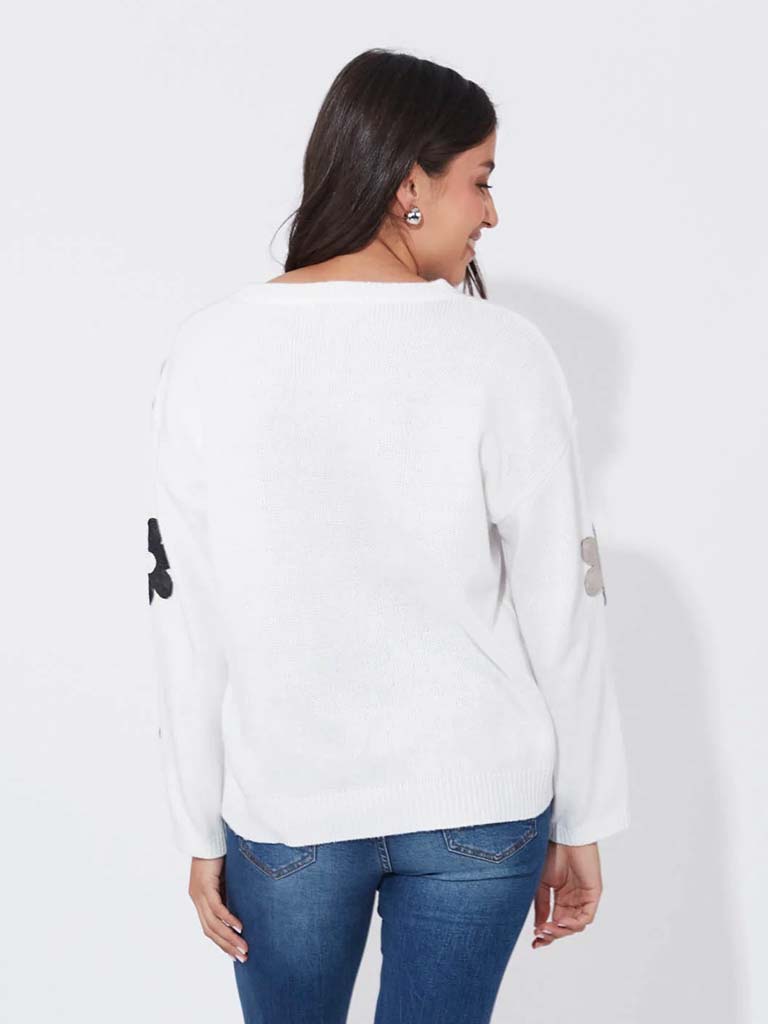 Haven Delphi Jumper - White & Kohl