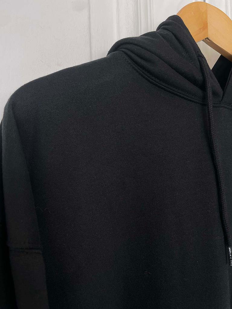 Slouchy Classic Hoodie - Black