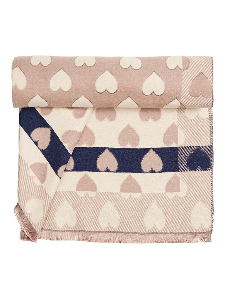 Haven Delphi Heart Scarf - Sand