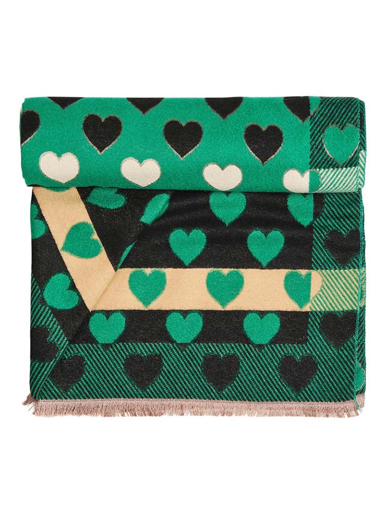Haven Delphi Heart Scarf - Oasis