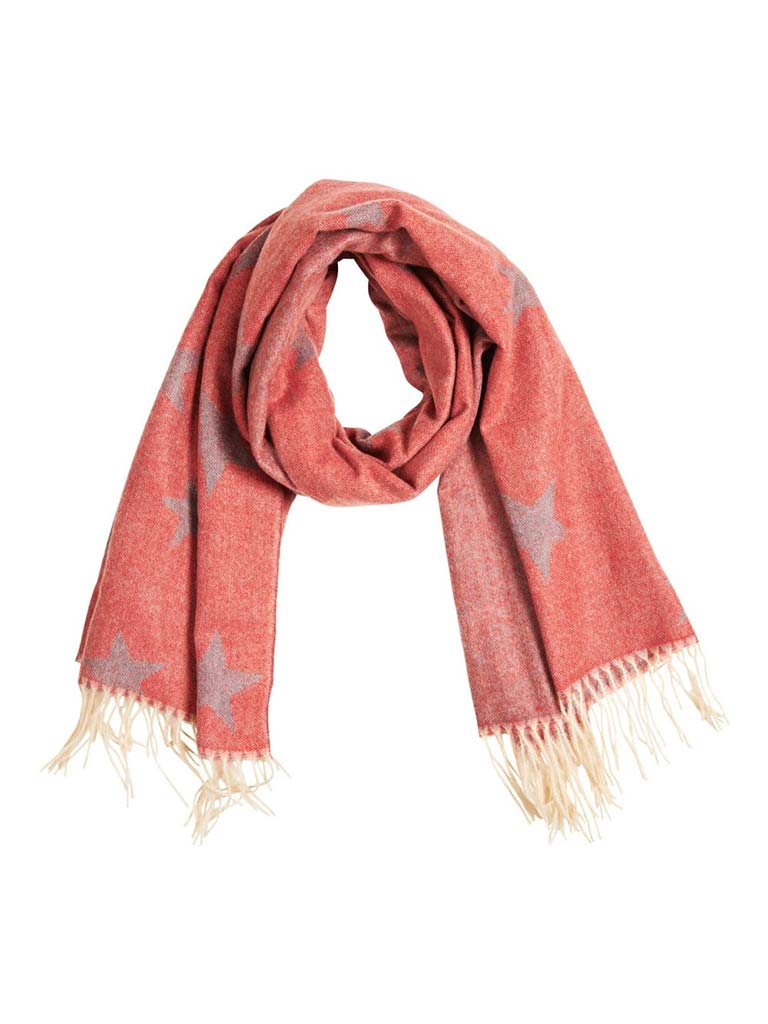 Haven Phoenix Star Scarf - Chilli