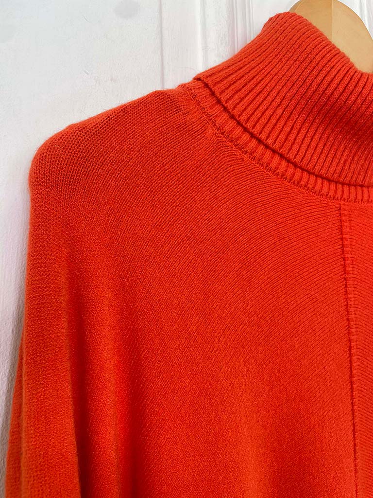 Polo Pocket Knit - Tangerine