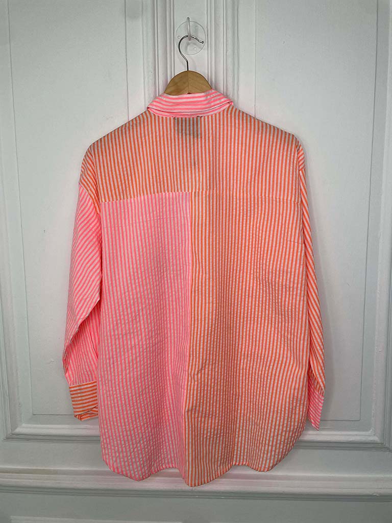 Stripe Love Shirt - Neon