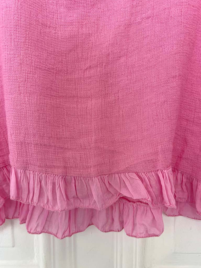 Cotton Frill Top - Sugar