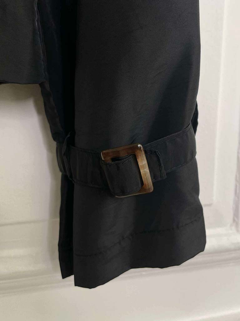 Luxe Cropped Jacket - Black