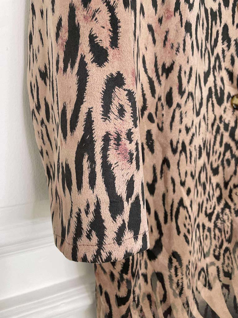 Animal Oversized Boyfriend Jacket
