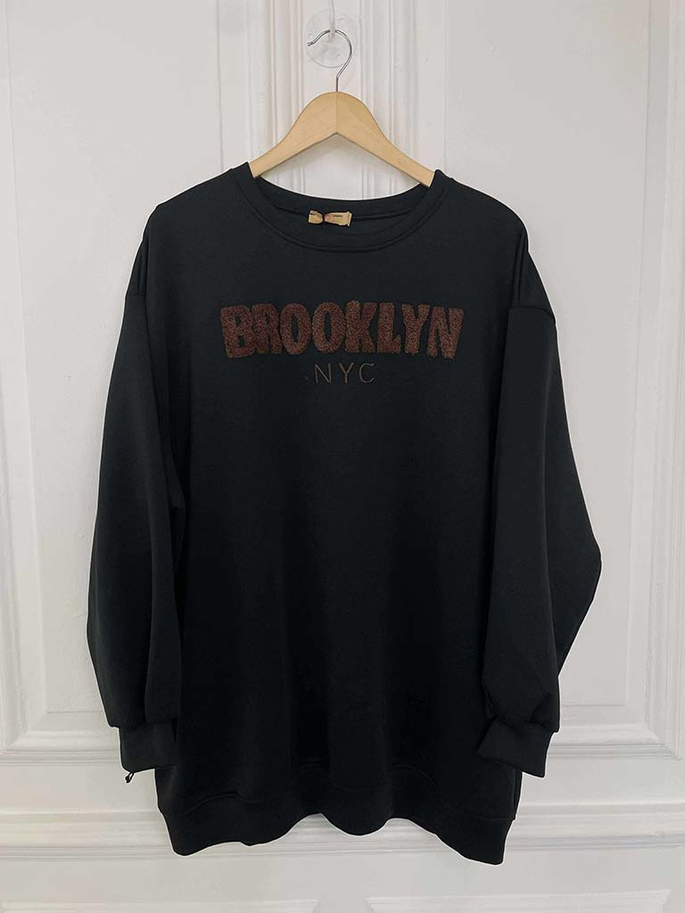 Brooklyn Sweatshirt - Black