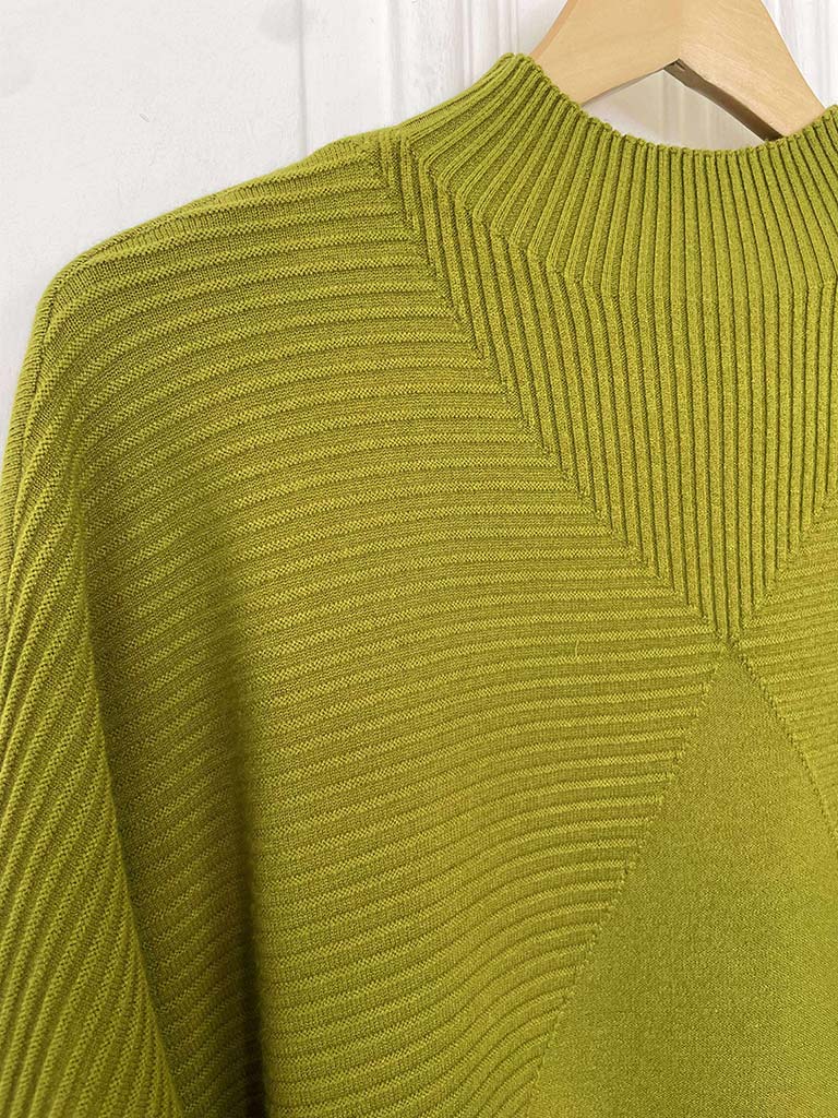 Eb&Ive Palmer Oversize Knit Tunic - Chartreuse