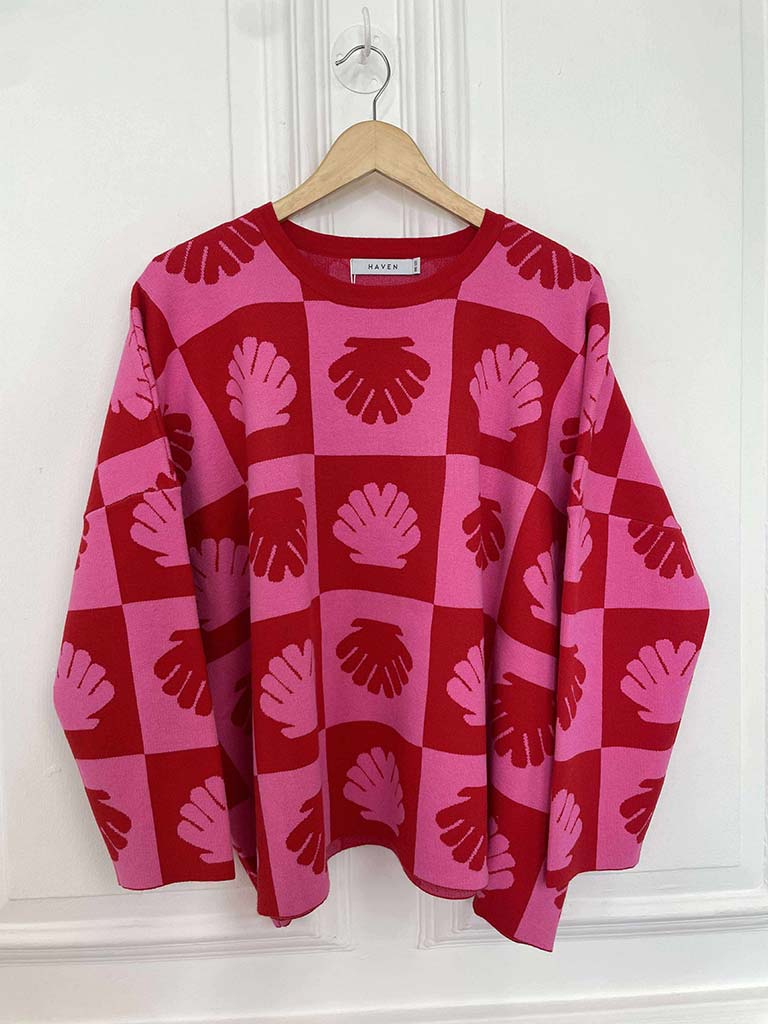 Haven Maui Jumper - Chilli & Pink
