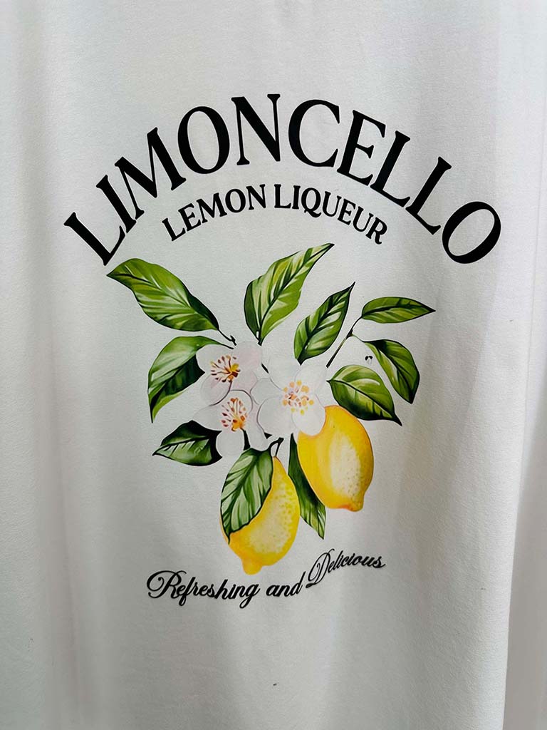 Limoncello Tee - White