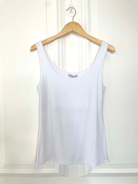 Supersoft Jersey Vest - White